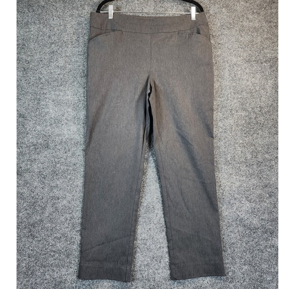 Chico's Perfect Stretch Women Old Money‎ Career Office Minimalist Pants Size 2